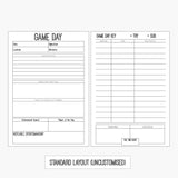 Sideline Support Notebook