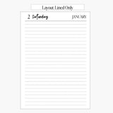 Daily Diary 2027