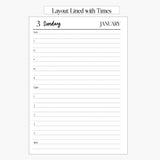 Daily Diary 2027