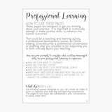 Early Childhood Relief Teaching Planner