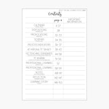 Early Childhood Relief Teaching Planner