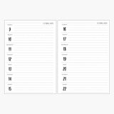2026 Weekly Diary
