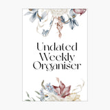 Undated Weekly Organiser