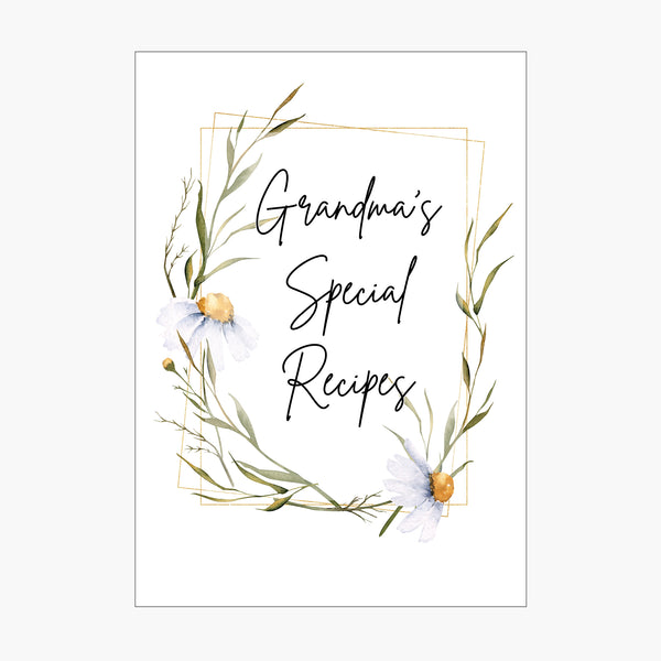 Mother's Day Recipe Book