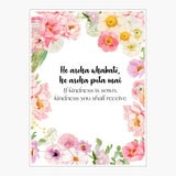 Teacher Appreciation Notebook- Whakatauki