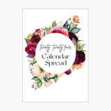 2024 Calendar Spread with Notes