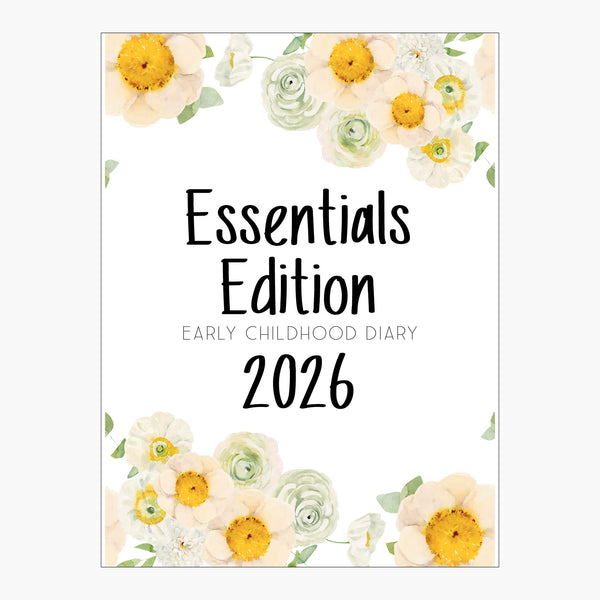 2026 Early Childhood Diary - Essentials Only