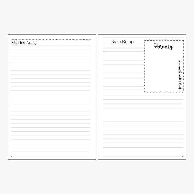 2026 Early Childhood Diary - Essentials Only