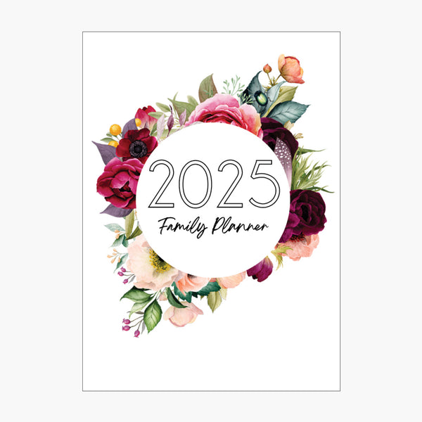 Monthly Family Planner 2025