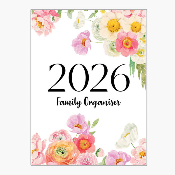 Monthly Family Planner 2026