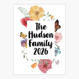 Monthly Family Planner 2026
