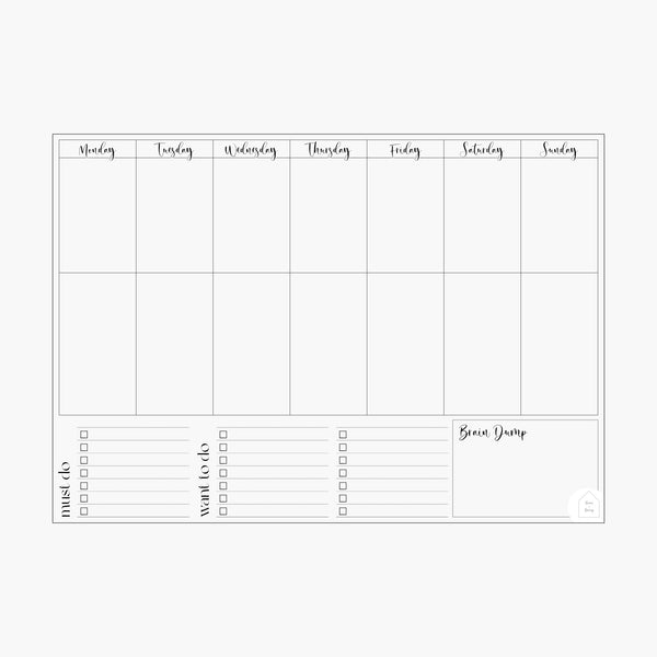 School Holiday Planner PDF - Printable