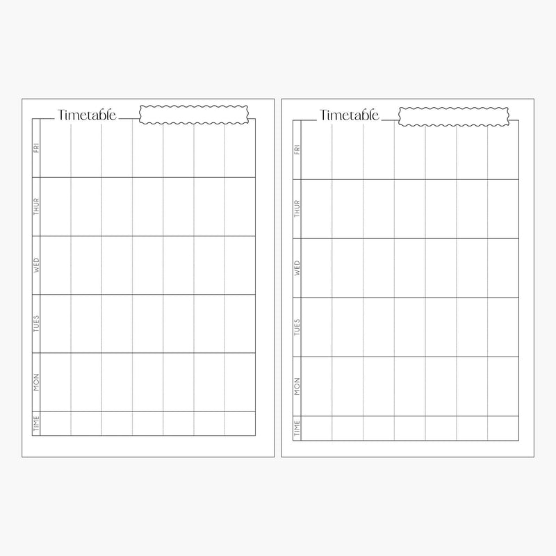 High School Teaching Planner 2026