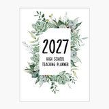 High School Teaching Planner 2027