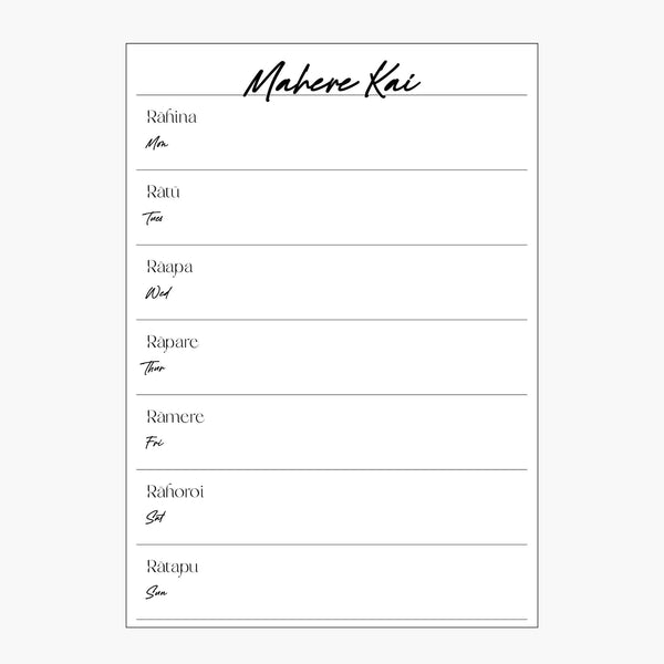 Meal Planner Magnet