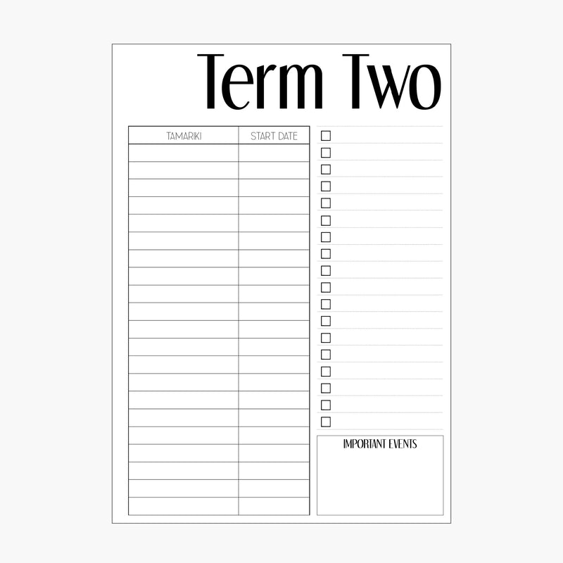 2024 New Entrant Teaching Planner – Home & Harry NZ