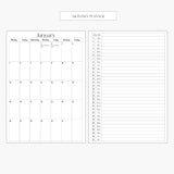 Relief Teaching Planner 2026