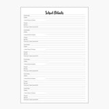 Relief Teaching Planner 2026