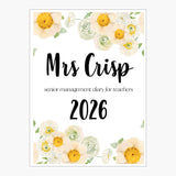 Senior Management Diary for Teachers 2026