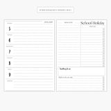 Senior Management Diary for Teachers 2026