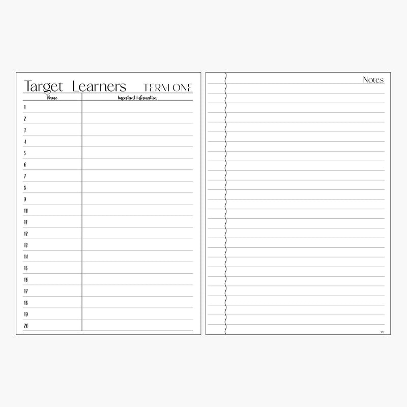 Teaching Planner 2026