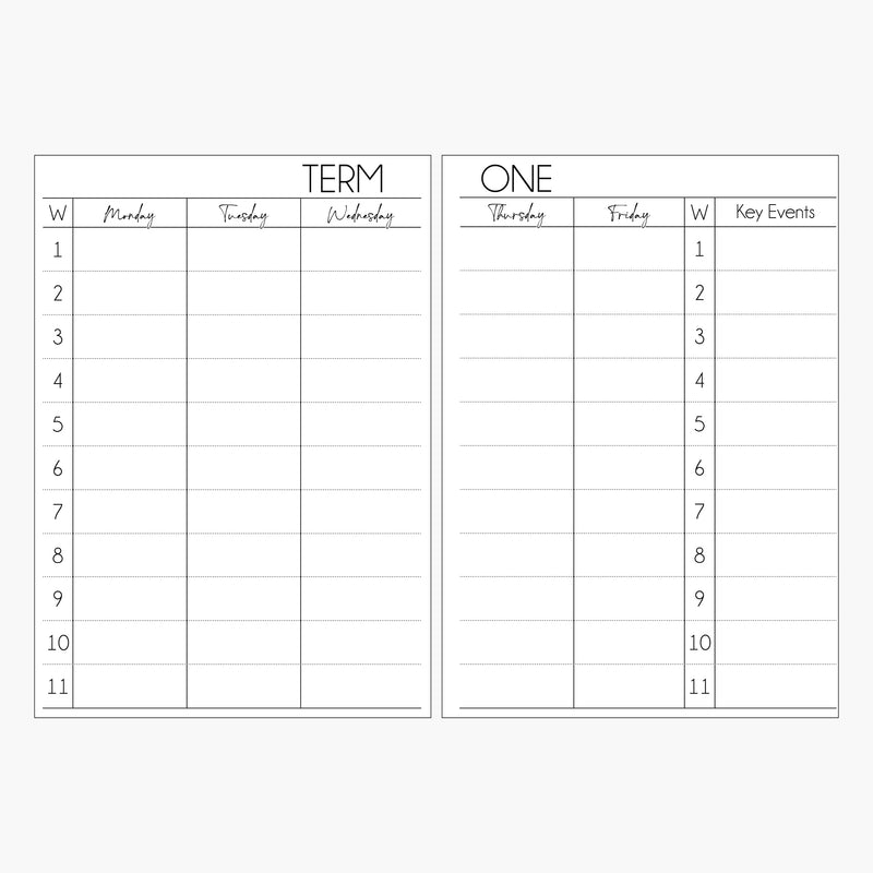 Teaching Planner 2025