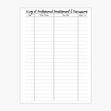 Diary for Teachers 2027