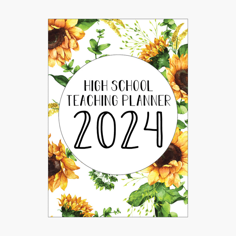 2024 High School Teaching Planner
