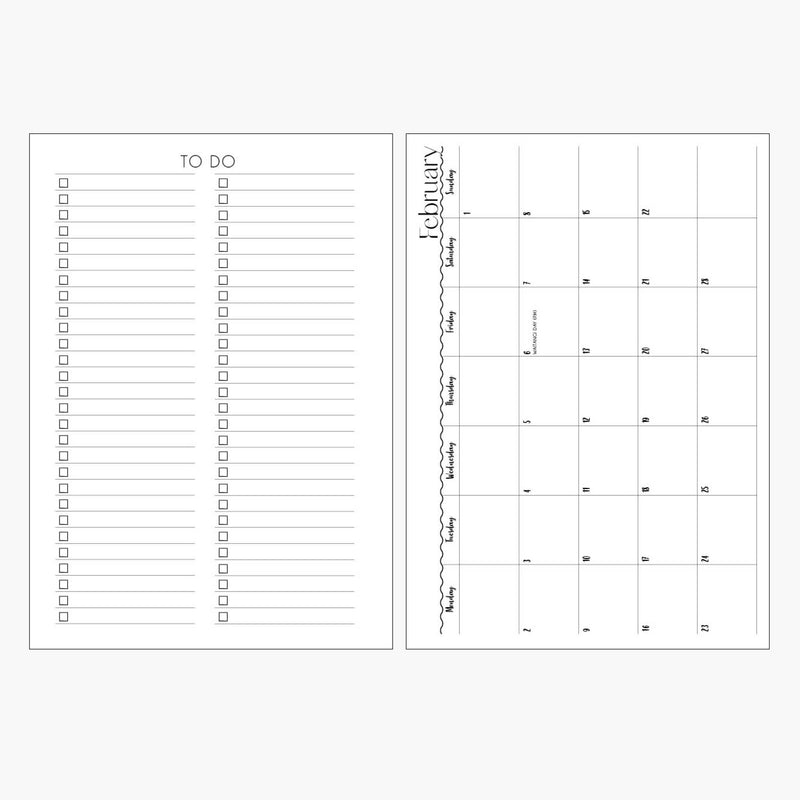 2026 Weekly Diary