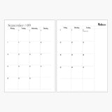2026 Diary - Week Spread with Times