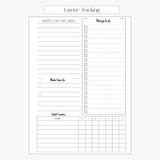 2026 Weekly Diary + Organiser Spread