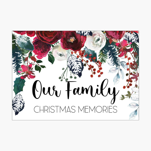 Christmas Memories Book