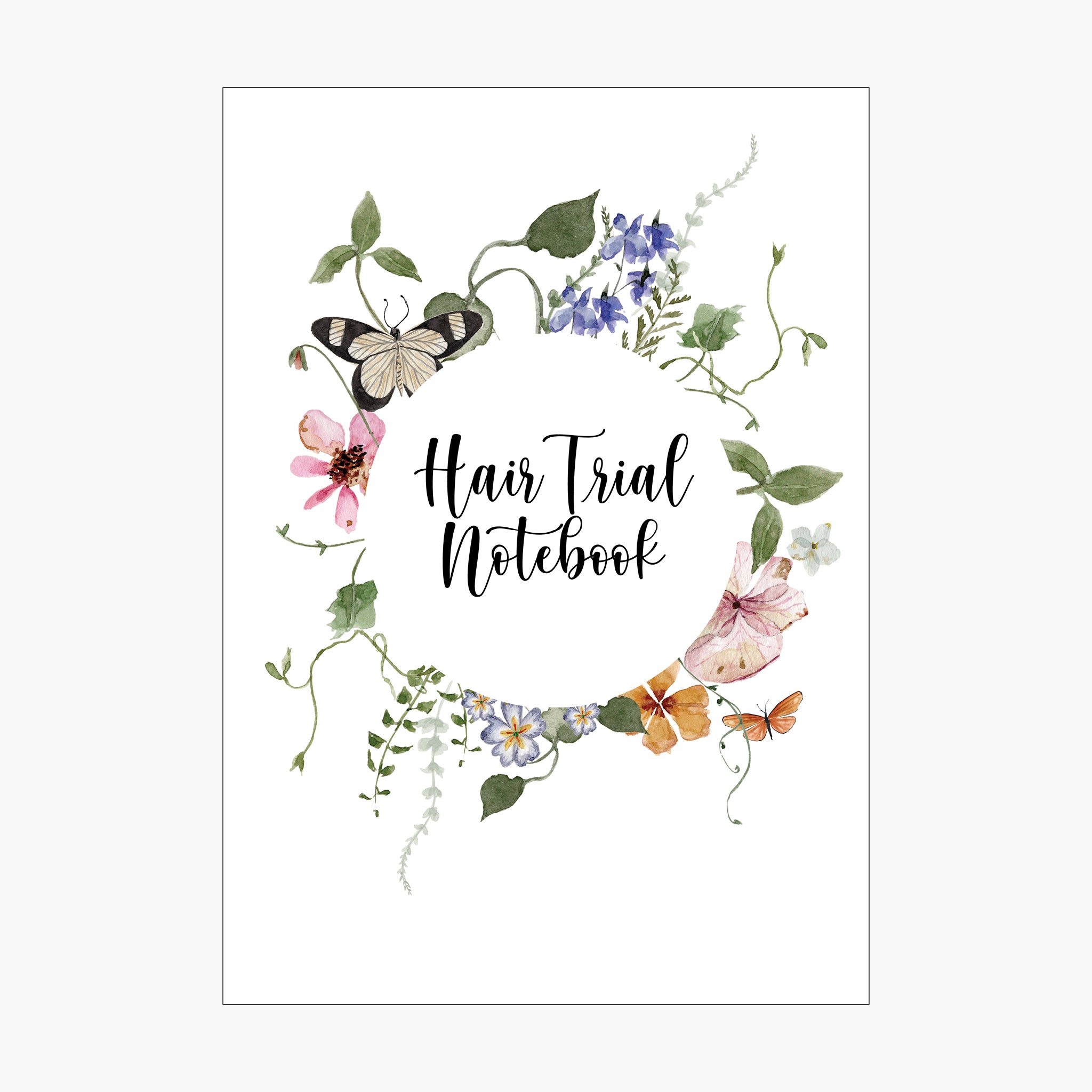 Hair Trial Notebook – Home & Harry NZ