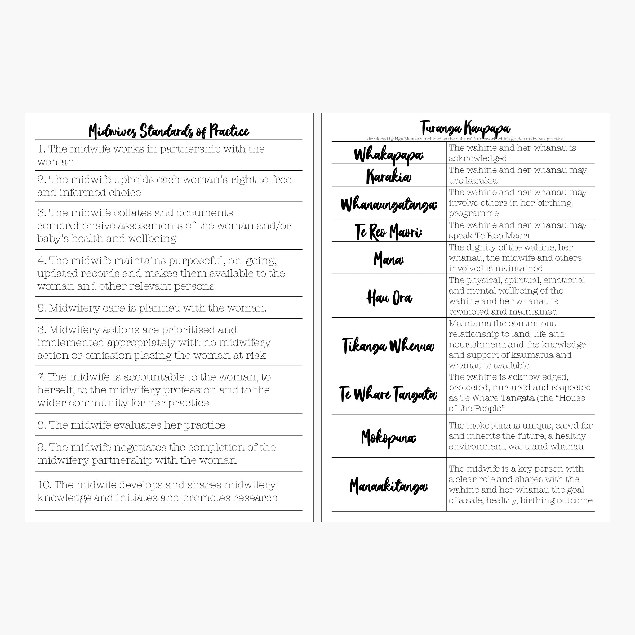 Midwife Reflection Journal – Home & Harry NZ